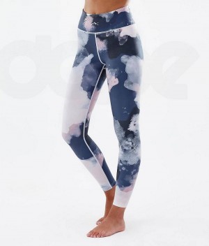 Pantaloni Base Layer Dope Snuggle W Dama Bleumarin | Romania_D1046
