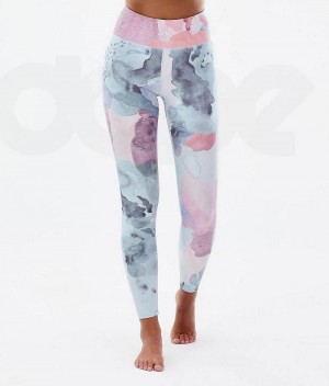 Pantaloni Base Layer Dope Snuggle W Dama Roz | Romania_D2031