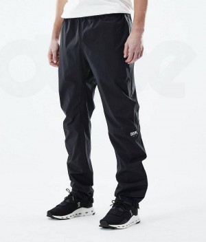 Pantaloni Outdoor Dope Downpour Barbati Negrii | Romania_D1750