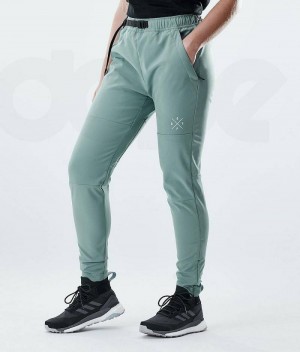 Pantaloni Outdoor Dope Nomad W Dama Verzi | Romania_D1872