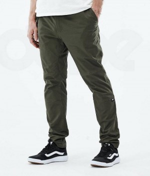Pantaloni Outdoor Dope Rover Barbati Masline Verzi | Romania_D1436