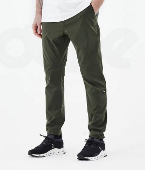 Pantaloni Outdoor Dope Rover Tech Barbati Masline Verzi | Romania_D1889