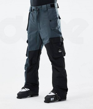 Pantaloni Ski  Dope Adept 2021 Barbati Albastri Negrii | Romania_D1631