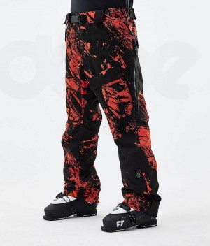Pantaloni Ski  Dope Antek 2021 Barbati Portocalii | Romania_D1736