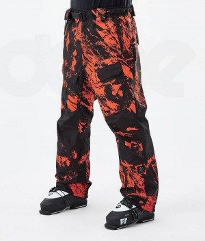 Pantaloni Ski  Dope Antek Barbati Portocalii | Romania_D1981