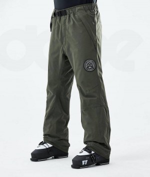 Pantaloni Ski  Dope Blizzard 2021 Barbati Masline Verzi | Romania_D1353