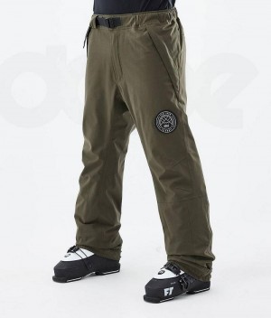 Pantaloni Ski  Dope Blizzard Barbati Masline Verzi | Romania_D2426