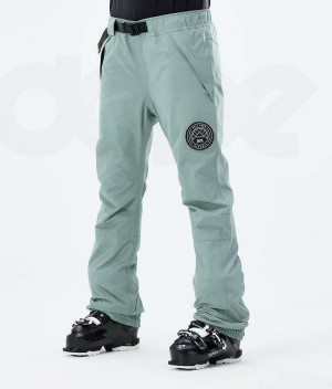 Pantaloni Ski  Dope Blizzard W 2021 Dama Verzi | Romania_D1065