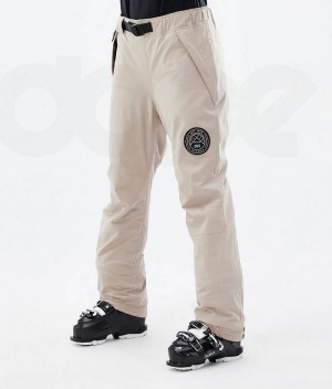 Pantaloni Ski  Dope Blizzard W Dama Bej | Romania_D1891