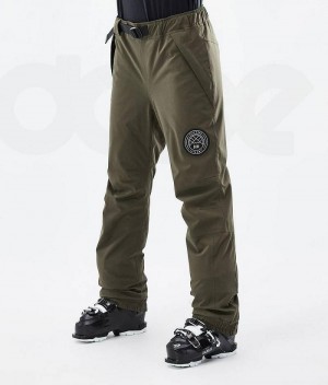 Pantaloni Ski  Dope Blizzard W Dama Masline Verzi | Romania_D1334