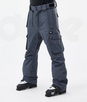 Pantaloni Ski  Dope Iconic Barbati Albastri | Romania_D1780