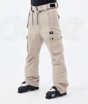 Pantaloni Ski  Dope Iconic Barbati Bej | Romania_D1459