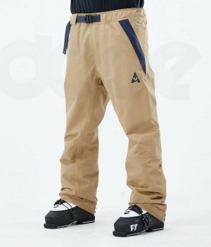 Pantaloni Ski  Dope JT Blizzard Barbati Kaki Albastri | Romania_D2108