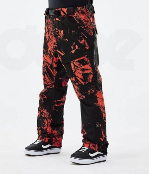 Pantaloni Snowboard Dope Antek 2021 Barbati Portocalii | Romania_D1992