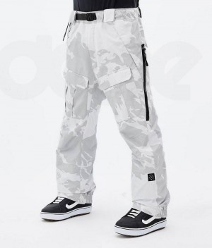 Pantaloni Snowboard Dope Antek Barbati Gri Camuflaj | Romania_D1659