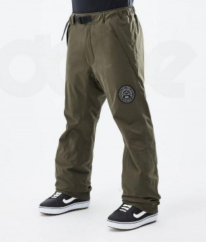 Pantaloni Snowboard Dope Blizzard Barbati Masline Verzi | Romania_D1713