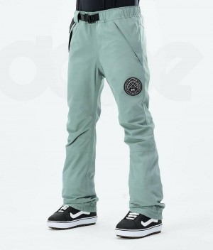 Pantaloni Snowboard Dope Blizzard W 2021 Dama Verzi | Romania_D1839