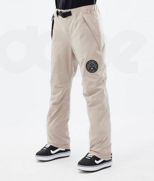 Pantaloni Snowboard Dope Blizzard W Dama Bej | Romania_D1072