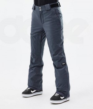 Pantaloni Snowboard Dope Con W Dama Albastri | Romania_D1151