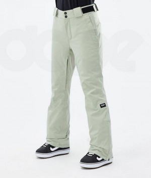 Pantaloni Snowboard Dope Con W Dama Verzi | Romania_D1868