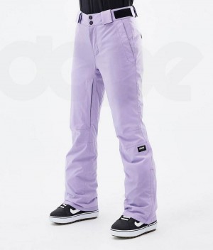 Pantaloni Snowboard Dope Con W Dama Violet | Romania_D2476