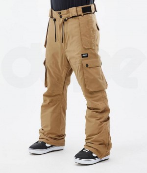 Pantaloni Snowboard Dope Iconic Barbati Aurii | Romania_D1688