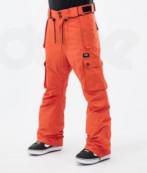 Pantaloni Snowboard Dope Iconic Barbati Portocalii | Romania_D1744