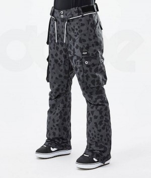 Pantaloni Snowboard Dope Iconic W Dama Leopard | Romania_D2361
