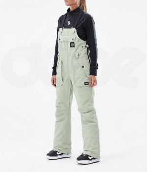 Pantaloni Snowboard Dope Notorious B.I.B W Dama Verzi | Romania_D2093