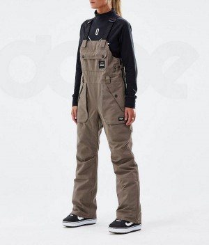 Pantaloni Snowboard Dope Notorious B.I.B W Dama Maro | Romania_D1904