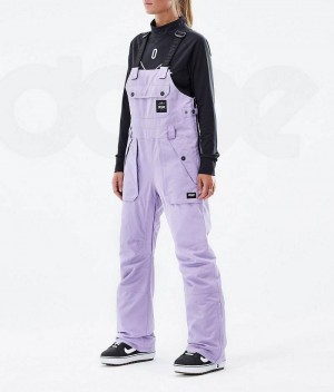 Pantaloni Snowboard Dope Notorious B.I.B W Dama Violet | Romania_D2162