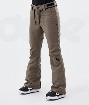 Pantaloni Snowboard Dope Tigress W Dama Maro | Romania_D2210