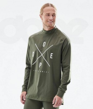 Top Base Layer Dope Snuggle Barbati Masline Verzi | Romania_D1192
