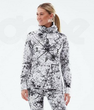 Top Base Layer Dope Snuggle W Dama Albi Negrii | Romania_D1648