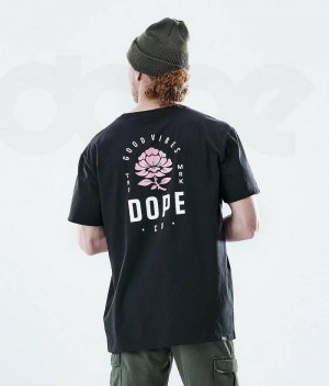 Tricouri Dope Daily Barbati Roz Negrii | Romania_D2056