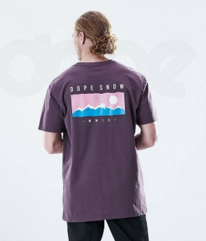 Tricouri Dope Daily Barbati Violet | Romania_D1171