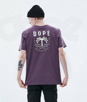 Tricouri Dope Daily Barbati Violet | Romania_D1489