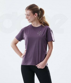 Tricouri Dope Regular Dama Violet | Romania_D2263