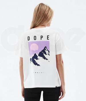 Tricouri Dope Standard W Dama Albi | Romania_D1678