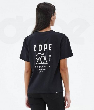 Tricouri Dope Standard W Dama Negrii | Romania_D2354