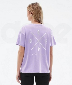 Tricouri Dope Standard W Dama Violet | Romania_D2097